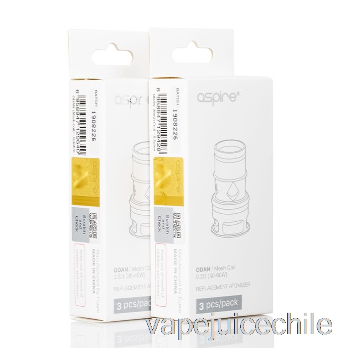 Vape Vhile Aspira Odan Y Odan Mini Bobinas De Repuesto Bobinas De Malla De 0.18ohm